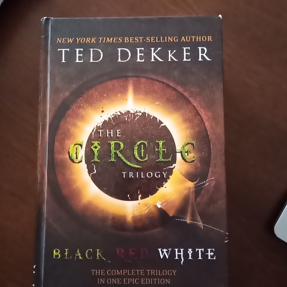 Ted Dekker The Circle Trilogy Epic Edition BLACK RED WHITE 1 Piece Editi…